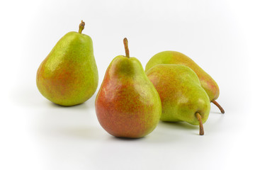 four ripe pears - Powered by Adobe