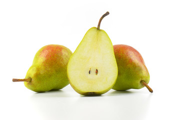 two and half ripe pears