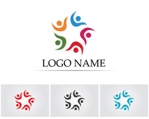Fototapeta na wymiar Community logo