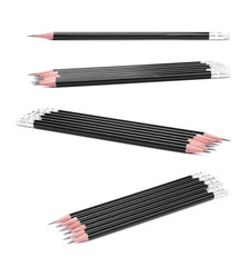 black pencils