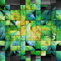 Fototapety  Scrambled fractal background