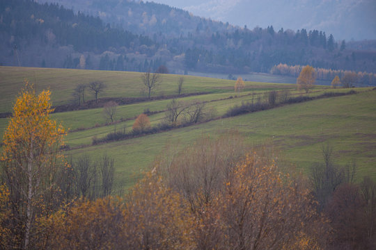 Bieszczady -jesień w Otrycie