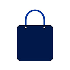 Shopping bag symbol icon.