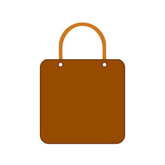 Shopping bag symbol icon.