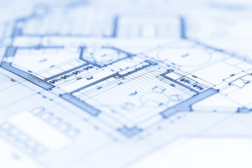 architecture blueprint -  house plan