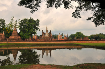 World heritage Sukhothai historical park, Thailand