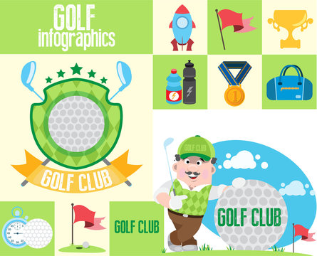 Golf infographics