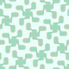 mixtures of geometric shapes