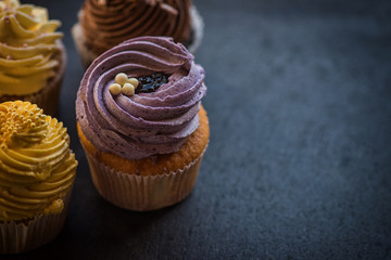 Cupcakes desert cream