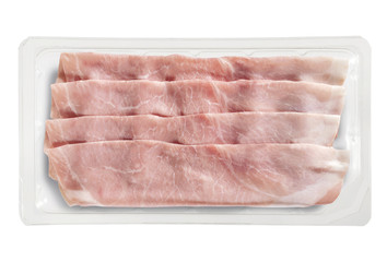 Small Tray Packaged of Presliced Baked Ham