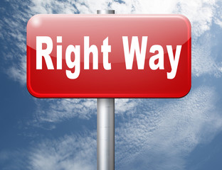 right way