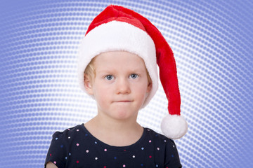 Child with Santa Hat