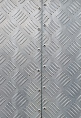 metal texture, shiny aluminum background with diagonal relief part