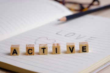 Active block.