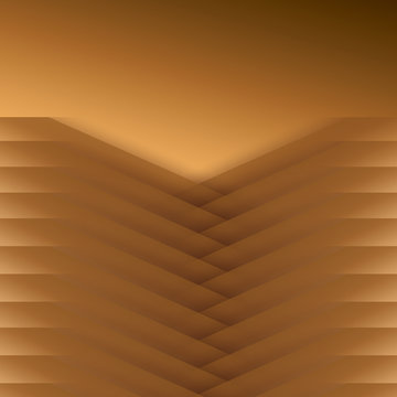 abstract background with parallel lines - brown vector