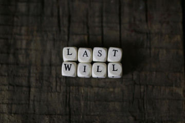 concept last will and testament