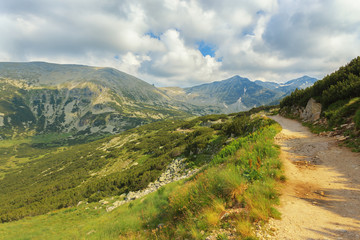 Country road in the mountains