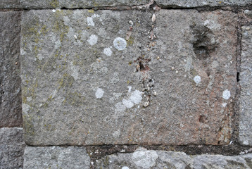 old castle brick wall stone texture