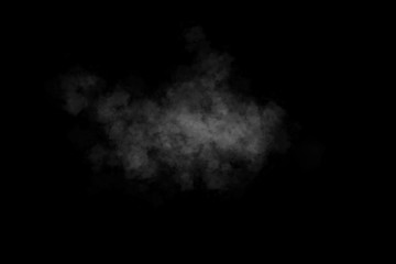 Fog or smoke isolated transparent special effect. White cloudiness, mist or smog background.