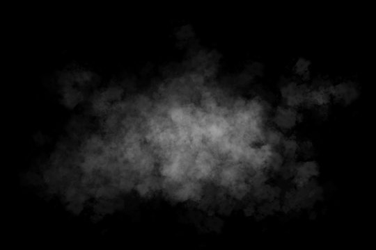 Fog or smoke isolated transparent special effect. White cloudiness, mist or smog background.