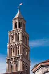 Fototapeta na wymiar Cathedral of Split Diocletian palace