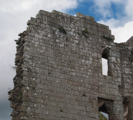 old castle brick wall stone texture