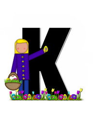 Alphabet Children Easter Egg Hunt K