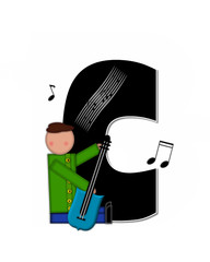 Alphabet Children Music C