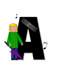 Alphabet Children Music A