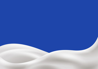 Milk wave vector illustration - 121846495