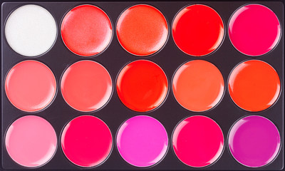 Color lipstick palette