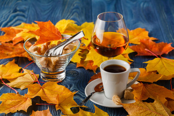 Autumn drinking time