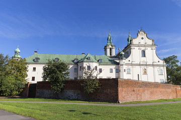 Fototapeta na wymiar Church on Skalka, Pauline Fathers Monastery, Krakow, Poland.