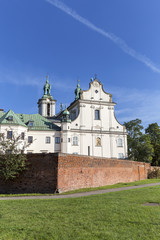 Fototapeta na wymiar Church on Skalka, Pauline Fathers Monastery, Krakow, Poland.