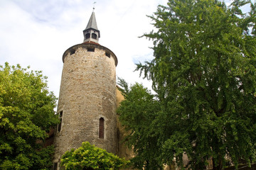 Fototapeta premium Tour du Saudon in Chalon-sur-Saône