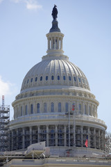 Fototapeta na wymiar US Capitol Building Washington DC