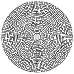 circular maze