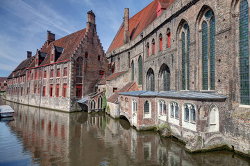 Obraz premium Bruges et ses canaux - Flandres