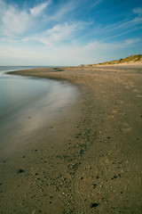 Blick auf das Meer - Langzeitbelichtung