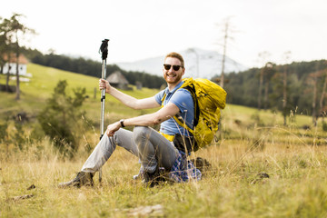 Hike and people concept