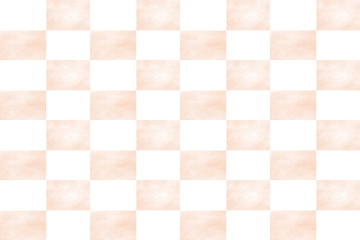 Illustration of an abstract white and vanilla colored chessboard