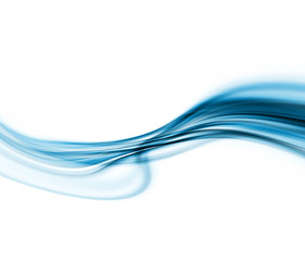 Obraz premium Streszczenie niebieskim tle. Abstrakcja Modern Waved