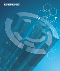 Vector elements for infographic. Template for diagram, graph, an