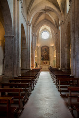 Fototapeta na wymiar Santa Maria Maggiore a Lanciano: Interni ed Esterni