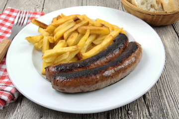 saucisses et frites 26092016