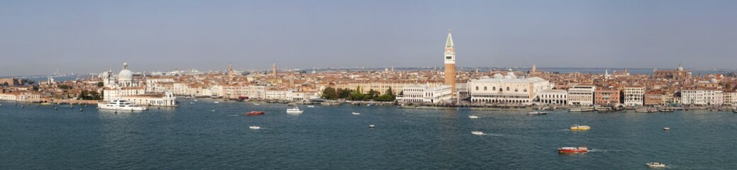 Fototapeta na wymiar Venice Italy Panorama View