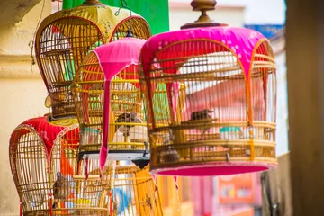 Möbelaufkleber Kuala Lumpur, Malaysia, bird cage © Rajgiri