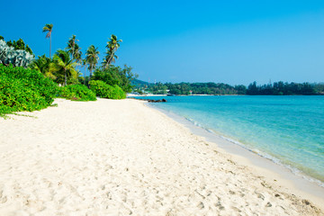 beach and tropical sea