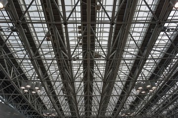 空の玄関の屋根