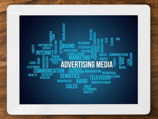Advertising media